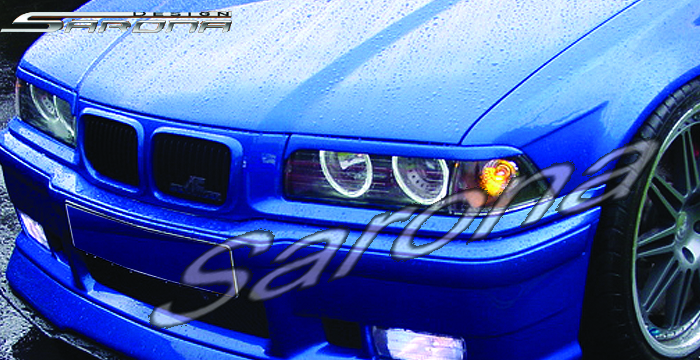 Custom BMW 3 Series Eyelids  Coupe (1992 - 1998) - $79.00 (Manufacturer Sarona, Part #BM-006-EL)